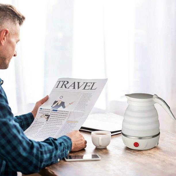 ASTOUND 100-240V Food Grade Silicone and Dual Voltage Electric Kettle Electric Kettle