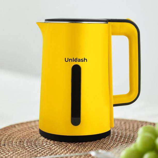 unleash Kazi 1.8L Premium Electric Kettle With Cool Touch Protection For Home And Office Electric Kettle