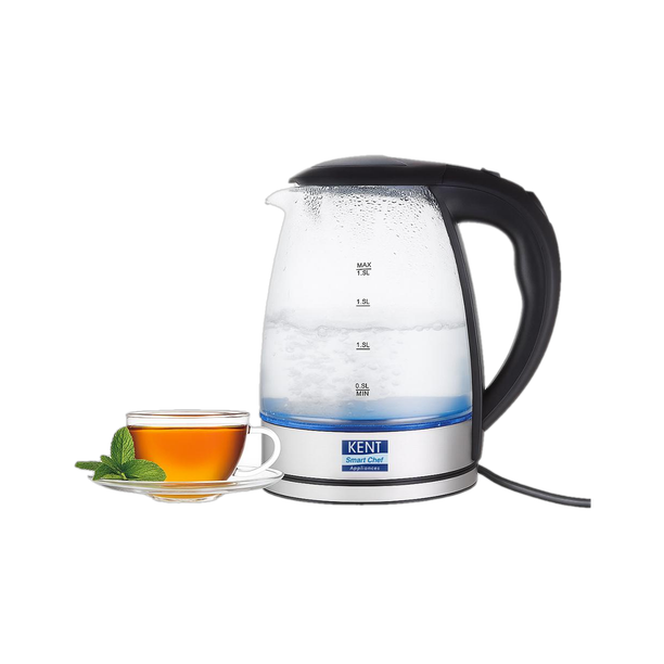 KENT Elegant Electric Glass Electric Kettle