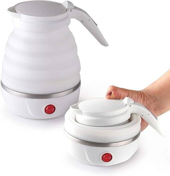 Kronberg Collapsible Electric Kettle | 600W 600ml Silicone Travel Kettle with Safety Electric Kettle