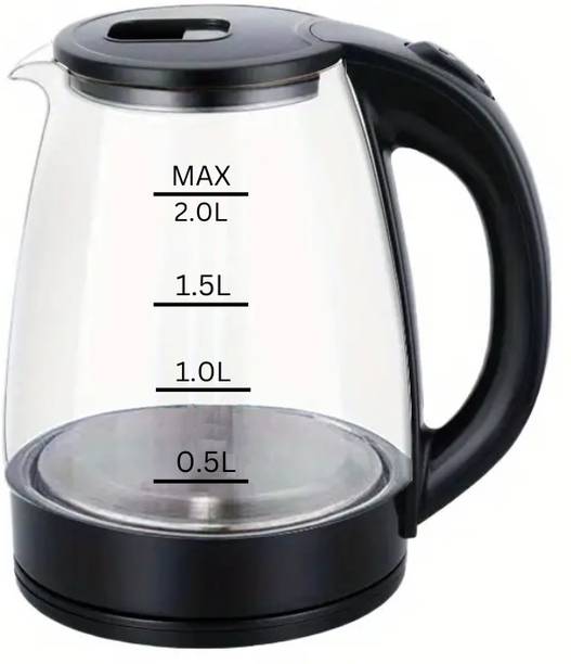 Ginoya Brothers Quick Boil Water Jug with Power Base Electric Kettle