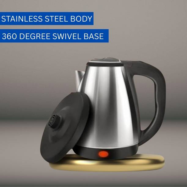 ROAR Electric Kettle with Stainless Steel Body, 2litre for boiling Tea/Coffee etcO84 Electric Kettle
