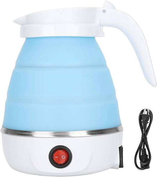KEVRIZ Electric Kettle, Hot Water Kettle, (600-Watt) Portable, Foldable Kettle Electric Kettle