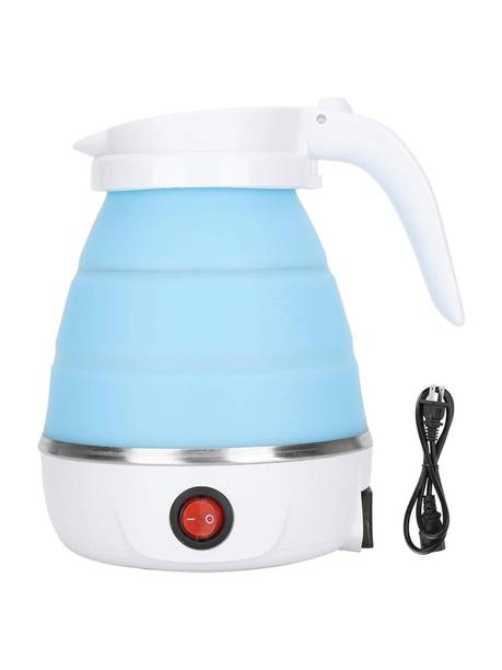 KEVRIZ Electric Kettle, Hot Water Kettle, (600-Watt) Portable, Foldable Kettle Electric Kettle