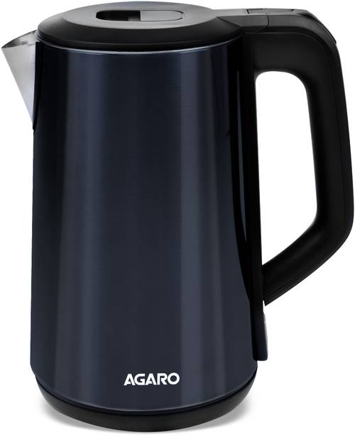 AGARO Insignia Electric Kettle, Double Layered Kettle, ...