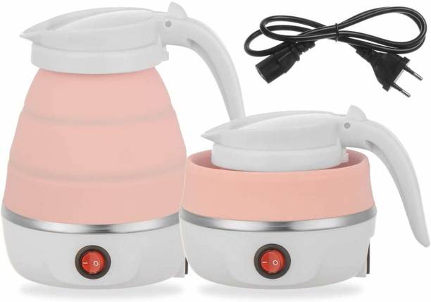 krisha Travel Foldable Fast Boiling Portable Electric Kettle For Home & Office Use Electric Kettle