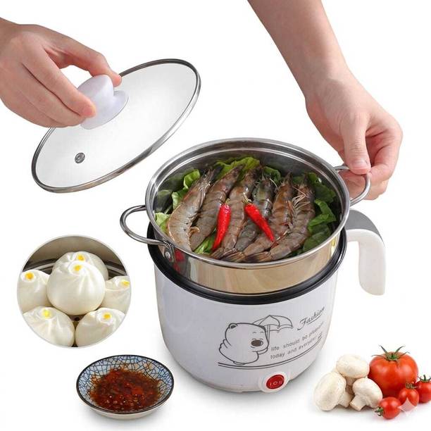 GAMADIYN BAZAAR Travel Non-Stick Cooker Egg Boiling Cooker full Automatic Non-Stick Cooker Rice Cooker, Travel Cooker, Egg Boiler, Egg Cooker