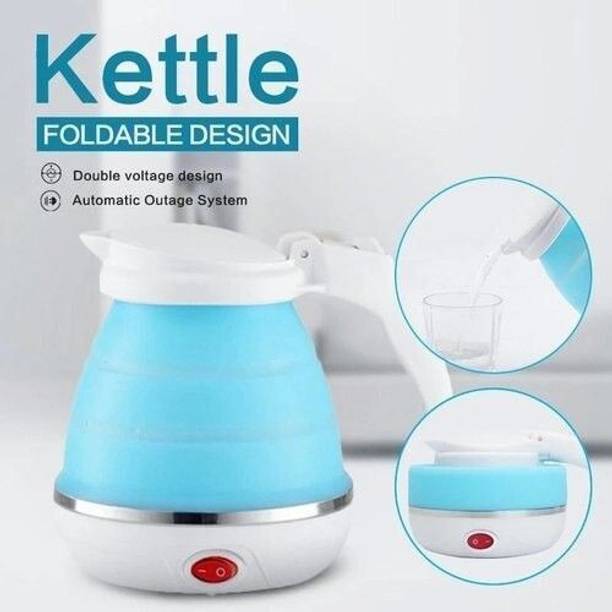 BAPASITARAM Electric Kettle Silicone Travel Mini Foldable Electric Kettle