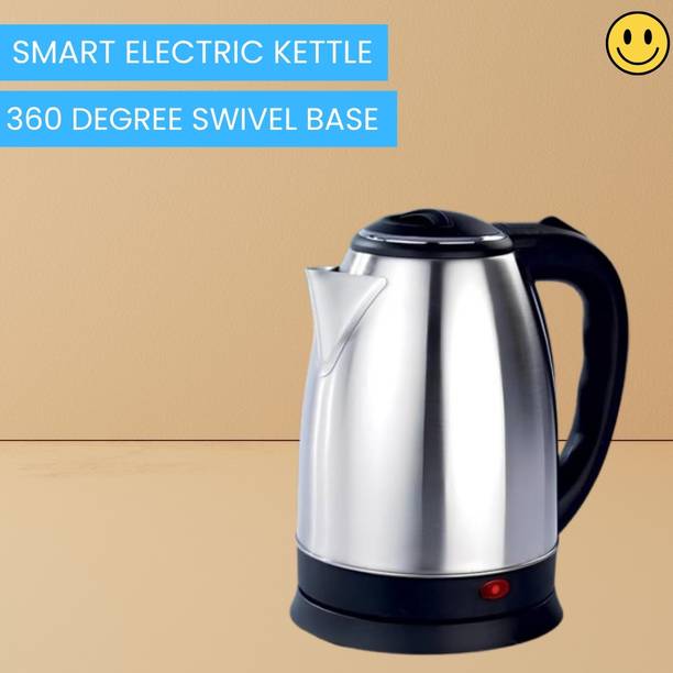 GUGGU Electric Kettle With Stainless Steel Body 2 Litre for Boiling Water & coffeeM85 Electric Kettle