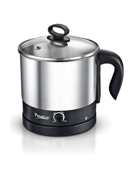 Prestige PMC 3.0+ Accessories(Idli Stand 3 plates, Egg Boiling Rack with Stand, Steamer) Multi Cooker Electric Kettle