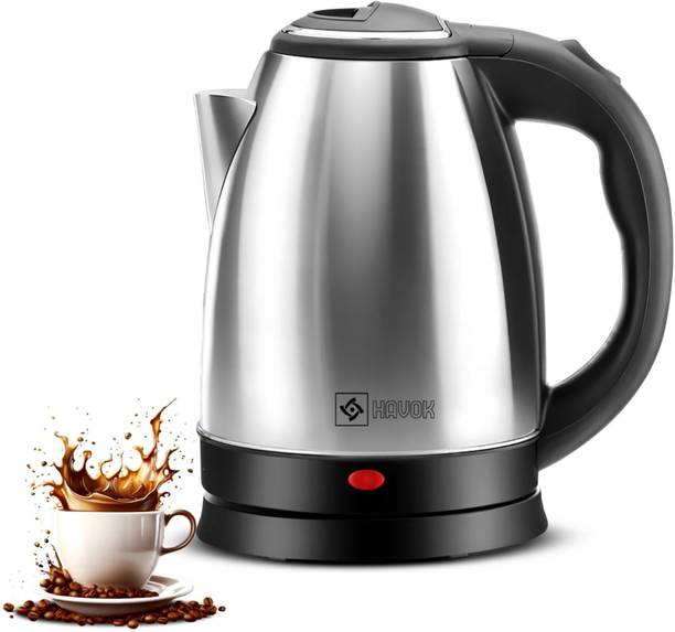 Havok Electric Kettle with Stainless Steel Body Electri...