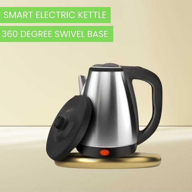 SACRO Electric Kettle with Stainless Steel Body, 2litre for boiling Tea/Coffee etcQ481 Electric Kettle