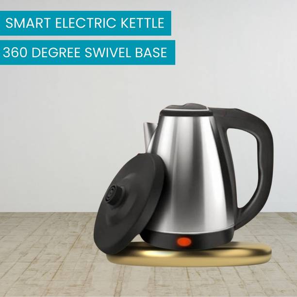 ROAR Electric Kettle with Stainless Steel Body, 2litre for boiling Tea/Coffee etcU58 Electric Kettle
