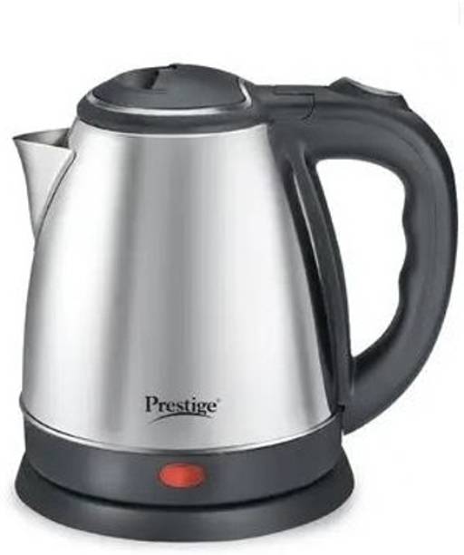 Pre Electric Kettle (PKOSS 1.5)|1350W | Silver - Black Electric Kettle