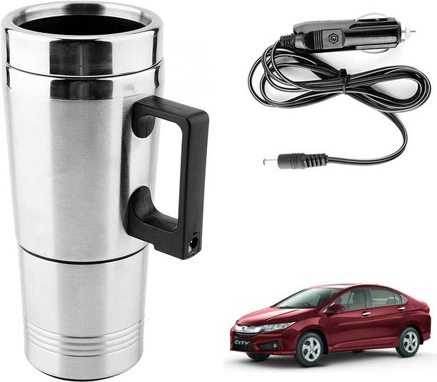 Oshotto 12V Car Kettle Stainless Steel Water Tea Coffee Milk Heating Cup KETTLE-300-73 Electric Kettle