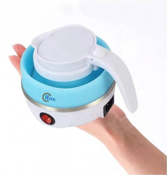 Viradiya's Travel Mini Stainless Steel Silicone Portable Foldable Electric Kettle Electric Kettle