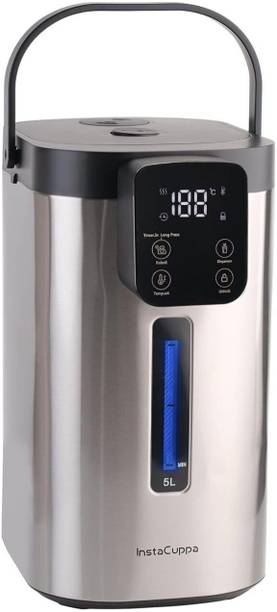 InstaCuppa Hot Water Dispenser, 11 Temperature Setting, LCD Display, Auto Reboil, 360° Base Electric Kettle