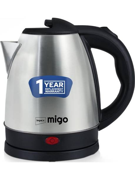 IMPEX 1.5L Stainless Fast boiling, Cool Touch Handle BLAZE Electric Kettle