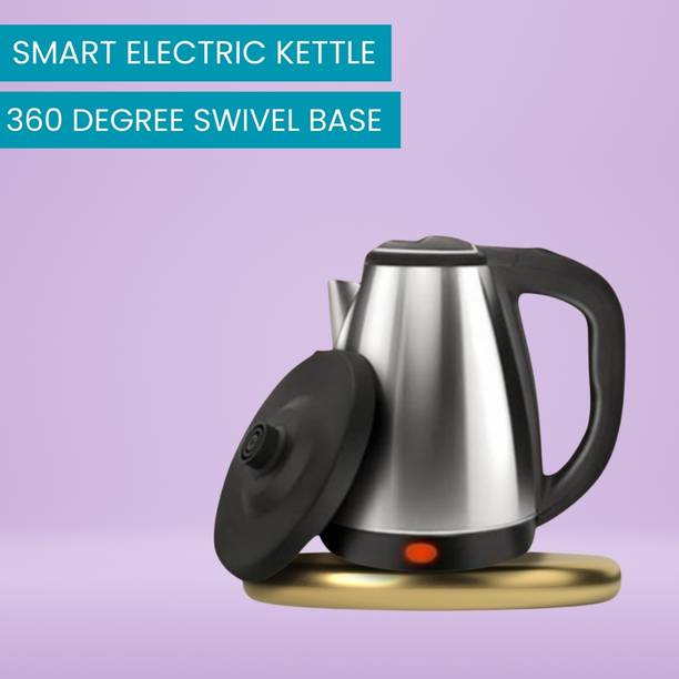 ROAR Electric Kettle with Stainless Steel Body, 2litre for boiling Tea/Coffee etcU454 Electric Kettle