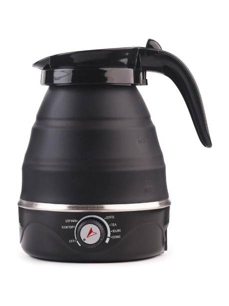 InstaCuppa Foldable Silicone Electric Kettle,Temperature Control Electric Kettle