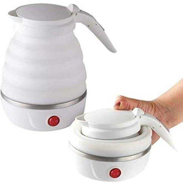 DN BROTHERS Lightweight Kettle Portable Silica Gel Kettle(Multicolor) Beverage Maker