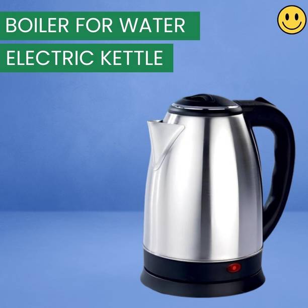 Radhe Electric Kettle With Stainless Steel Body 2 Litre for Boiling Water & coffeeI393 Electric Kettle