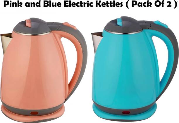 E VYAPAR KENDRA 2 Electric Kettle-Tea and Coffee Boiler/Milk Boiler/Water Boiler 1.8L _2 Electric Kettle Combo Electric Kettle