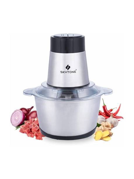 SKYTONE Stainless Steel Electric Meat Grinders with Bowl 700W Heavy for Kitchen Electric Meat Grinder