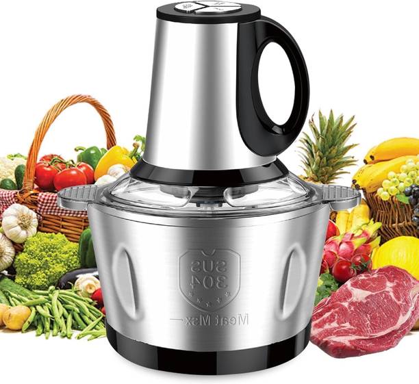 AKMOR Electric Meat Grinder and Vegetable Chopper (2 Litre) Electric Meat Grinder