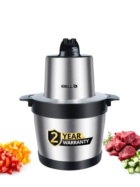 iBELL MT600SM 1800W Meat Mincer, 6L SS Bowl, Vegetable -Fruit - Nut Chopper, Electric Meat Grinder