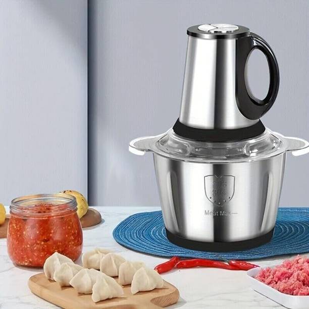 PalD 3L Electric Meat Grinder with Steel Bowl Food Chopper 300w for Fruit&Nut Blender Electric Meat Grinder