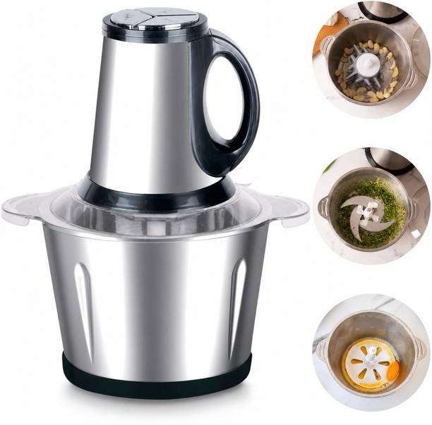NUVIO Electric Meat Chopper Machine for Fast Food Prep Electric Meat Grinder