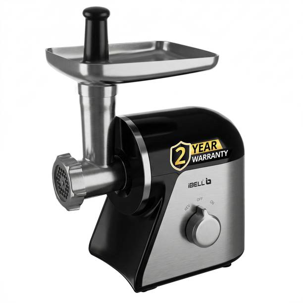 iBELL MINCEPRO650 800W Meat Grinder, Steel Body, Heavy Duty with Attachments Electric Meat Grinder