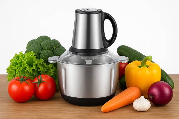 DailyDwell Electric Meat Grinder and Vegetable Chopper (2 Litre) Electric Meat Grinder
