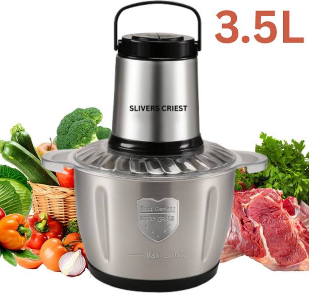 Anelyn 3.5L Electric Food Processor & Meat Chopper – 600W Motor || 2 Speed Setting Electric Meat Grinder