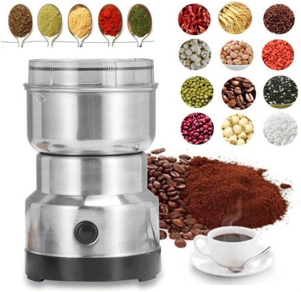 inayaglobal Multifunctional Stainless Steel Nima Coffee Grinder, Electric Grinder Electric Meat Grinder