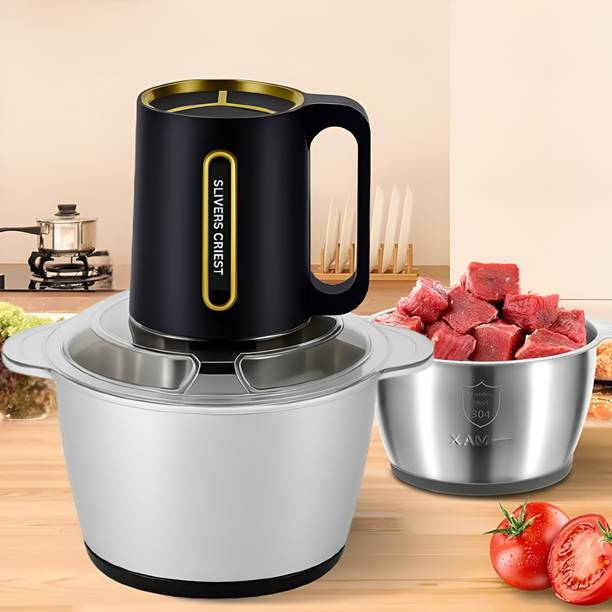 Edtepy Electric Chopper 3 Speed Meat Grinder Mincer Food Processor Slicer Vegetable Electric Meat Grinder