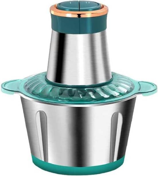 TWISTELLA Electric Meat Grinder 2L Stainless Steel Chopper Food Processor Machine Electric Meat Grinder