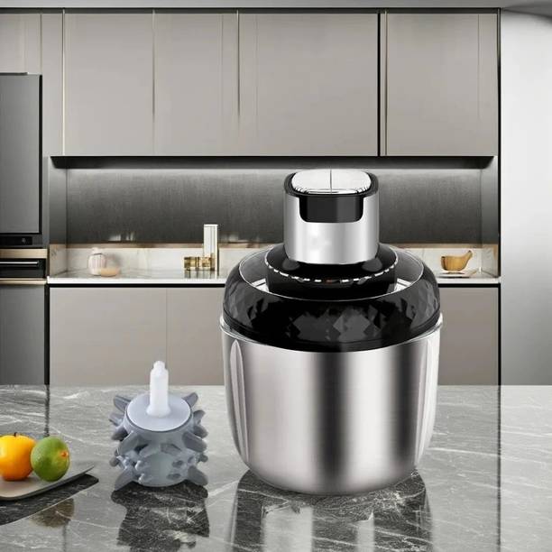 Radhe Stainless Steel Meat Grinder 3LWith Bowl,800w power,2-Speed Control,Food Chopper Electric Vegetable & Fruit Chopper