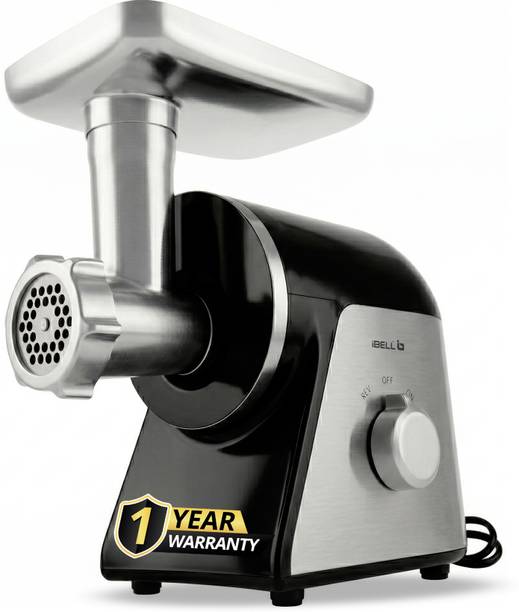 iBELL MINCEPRO650 800W Meat Grinder, Steel Body, Heavy Duty with Attachments Electric Meat Grinder