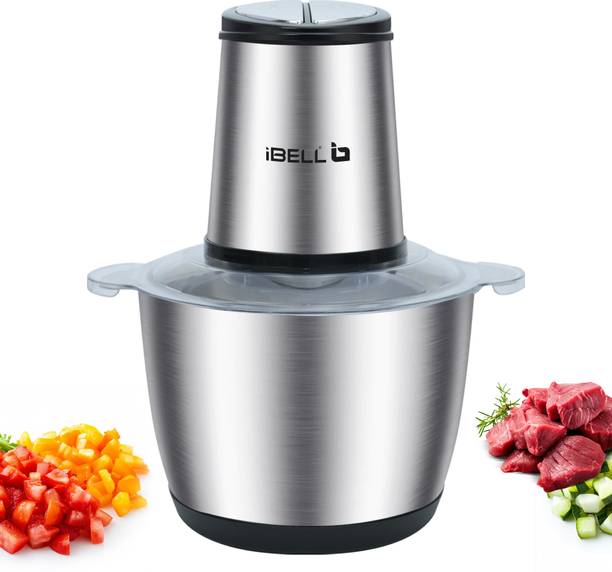 iBELL MT300SM Meat Mincer, SS Bowl, 800 Watt, Chopping Vegetable - Fruit - Nut, Electric Meat Grinder