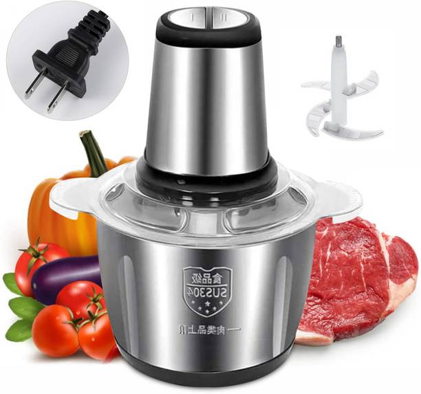 Anelyn Electric Meat Grinder 2L– 2 Speed Modes – Meat,Vegetables,Slicer Garlic Dicer Electric Meat Grinder