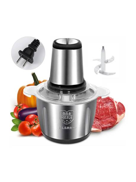 Anelyn Electric Meat Grinder 2L– 2 Speed Modes – Meat,Vegetables,Slicer Garlic Dicer Electric Meat Grinder