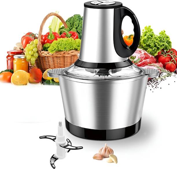 Edtepy Meat Grinder Electric Food Processor 3L Stainless Steel Chopper for Meat,veggie Electric Meat Grinder