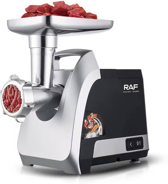 RAF R.3389 Electric Multifunctional Meat Grinder Stainless Steel Meat Grinder 1000W Electric Meat Grinder