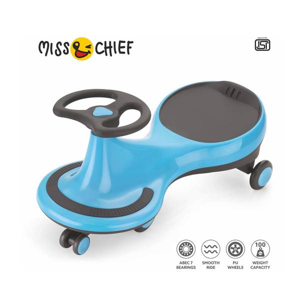 Miss & Chief Cruiser Assembled Swing Car for Kids (2-5 Years) Rideons & Wagons Non Battery Operated Ride On