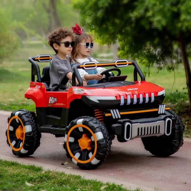 PP INFINITE 4X4 Heavy Duty 12V Electric Ride On Jeep For Kids With Remote Control 1-8Yrs Jeep Battery Operated Ride On