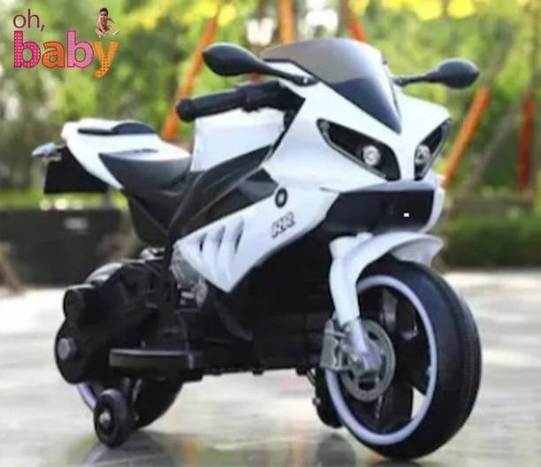 oh baby TOY BABY (8798 Mini R1 SMALL KIDS Bike) 1 MOTTOR 1 BATTERY 6V BATTERY FOR KIDS Bike Battery Operated Ride On