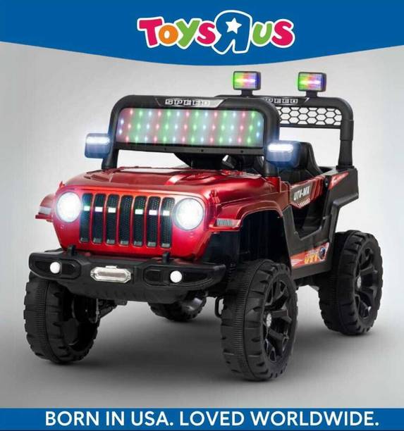 Toys R Us Avigo Baybe Maxey 4x4 Battery Operated Jeep for Kids, Ride on Toy Rechargeable JEEP Jeep Battery Operated Ride On