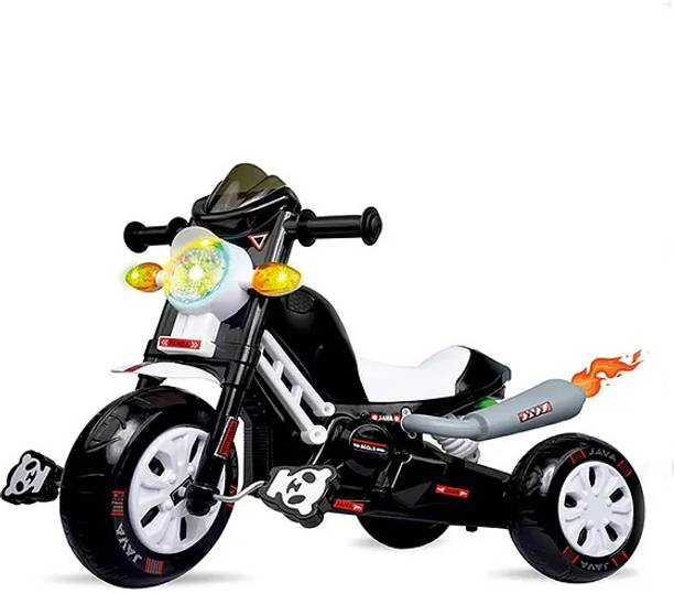 JoyRide Jaava Tricycle Ride-On Bikes | Baby Tricycles with Music & Lights for 2-5 Years Rideons & Wagons Non Battery Operated Ride On